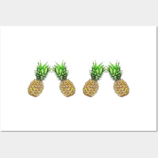 Pineapples Posters and Art